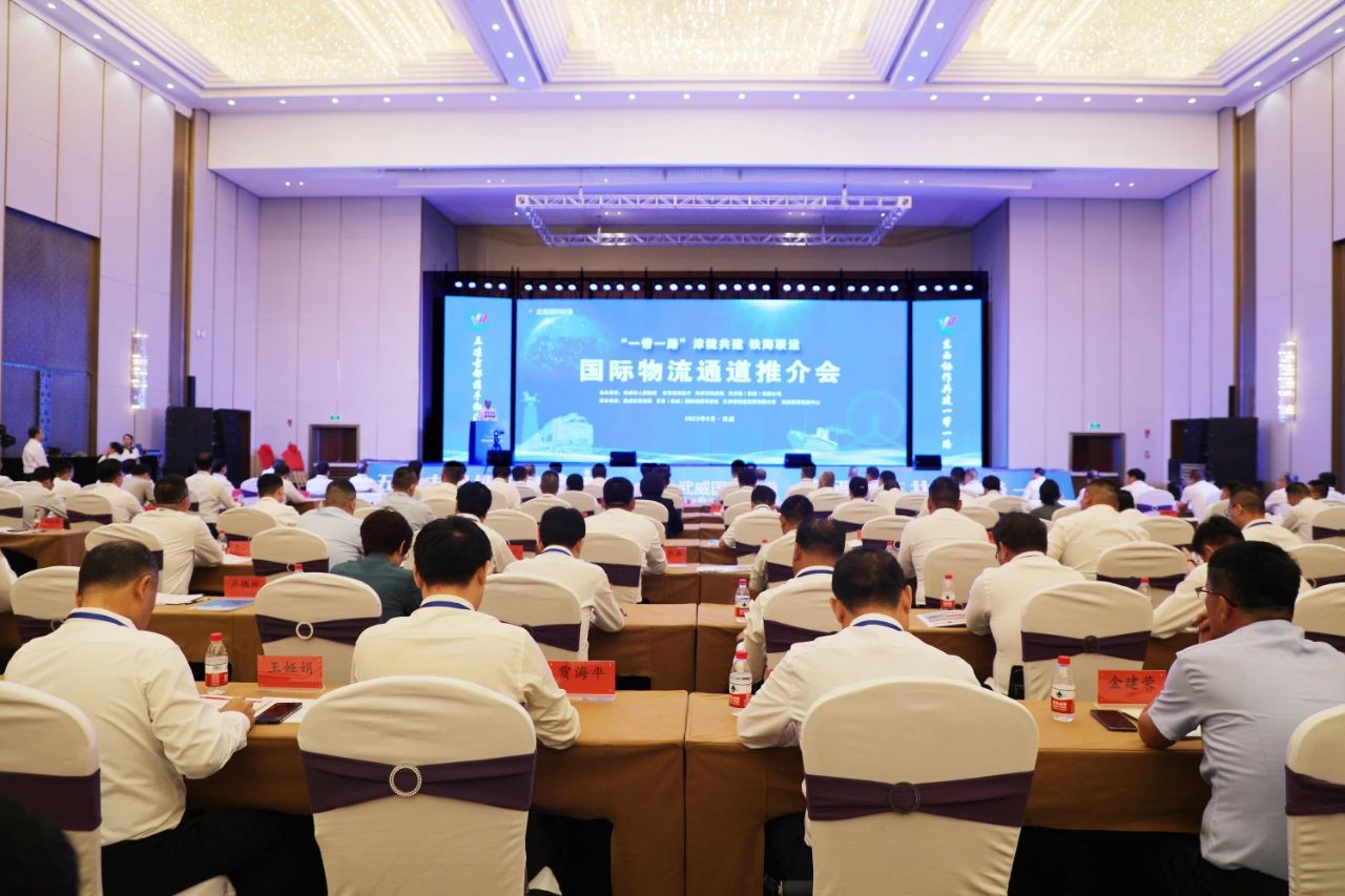 “一带一路”津陇共建铁海联运国际物流通道推介会在武举行