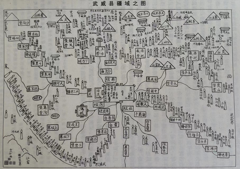 明清时期武威乡村地名演变